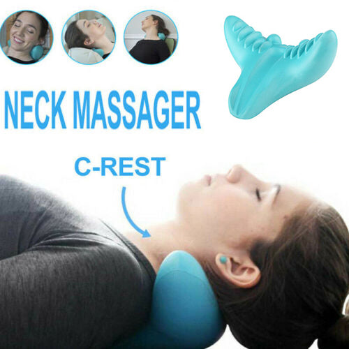 New Authentic C-Rest Neck Massage Neck and Shoulder Correction Pain Relief Pillow Release Tension Comfortable