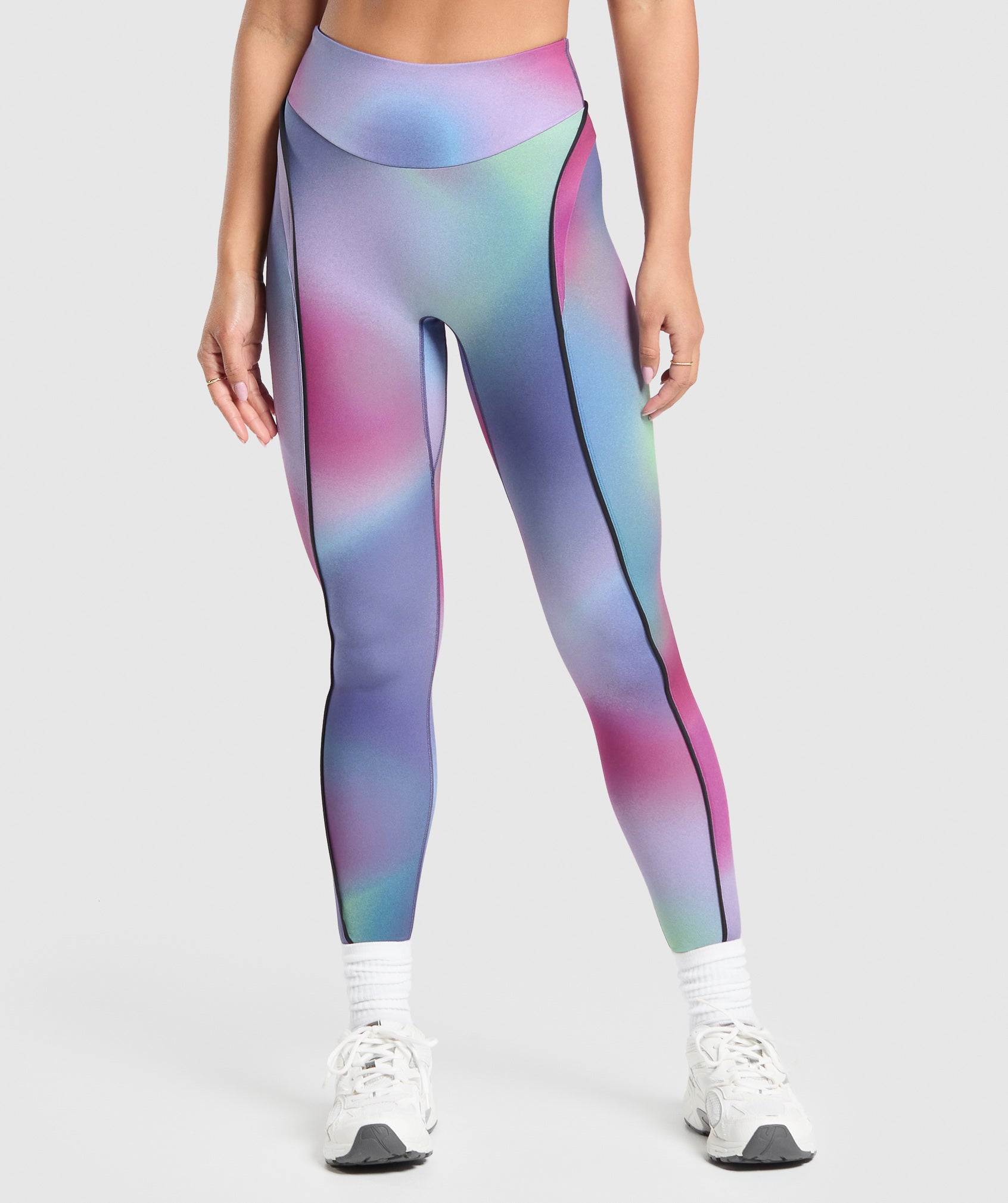 Contour Leggings - Mystic Lilac/Black