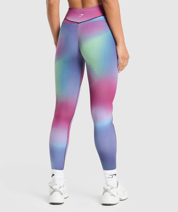 Contour Leggings - Mystic Lilac/Black