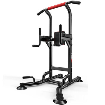 Sport Power Tower Pull Up Bar Dip Stand Station Multi-Function Workout Home Gym Training Fitness Exercise Equipment