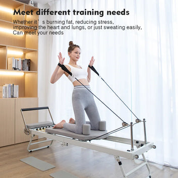 Yoga Studio Pilates Core Bed Fitness Equipment Pilates Training Bed Stainless Steel Yoga Training Bed Ladies